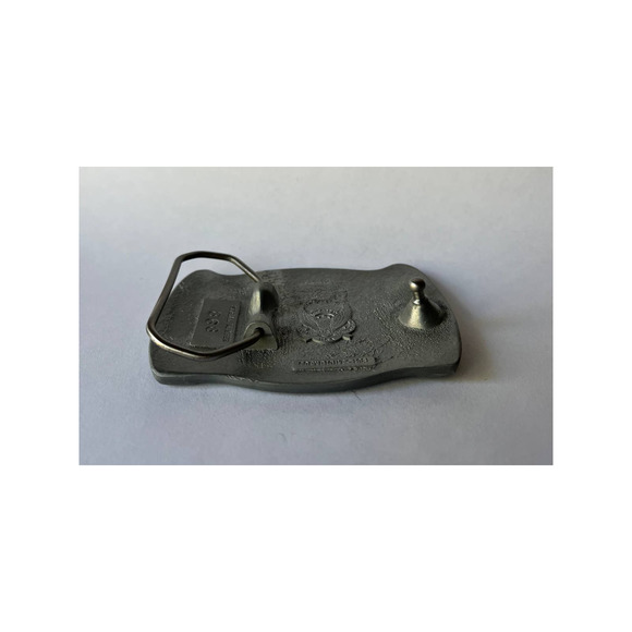 Mason Aqua Blue Epoxy Belt Buckle - Picture 5 of 13